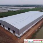 โกดังโรงงาน #อ.อุทัย จ.อยุธยา อาคารสำเร็จรูปขนาดใหญ่ 52x120x10m
